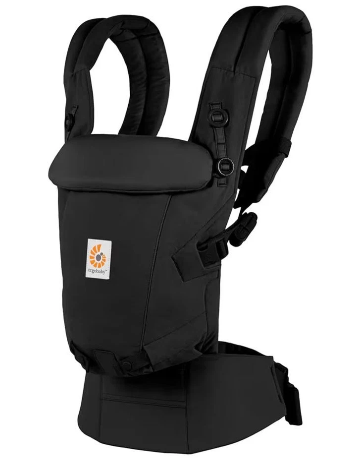 Ergobaby Adapt Soft Touch Cotton Onyx Black Babytrage Wie Neu - Bild 1 von 4