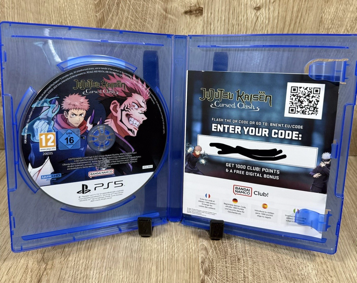 Jujutsu Kaisen Cursed Clash (PS5)  Missing Cover Art