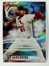 2017 Topps Chrome #FF-17 Alex Reyes Freshman Flash St. Louis Cardinals Baseball