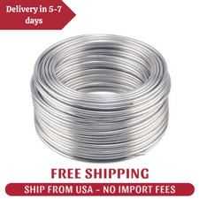 50 ft. 10 lb. 18-Gauge Aluminum Hobby Wire Flexible, Durable Wire