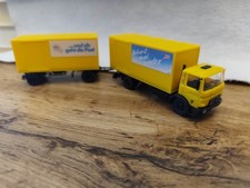 Kibri H0 1:87 Man DHL Deutsche Post Gliederzug Lkw Fahrzeug Sammlungsauflösung