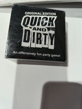 Quick and Dirty An Offensively Fun Party Game Brand NEW