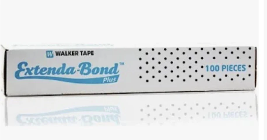 EXTENDA BOND PLUS 12" PELUCA DE ENCAJE CINTA DE TUPÉ 4-6 SEMANAS DE SUJECIÓN 100 PIEZAS ~ ANDADOR Foto 4 de 4