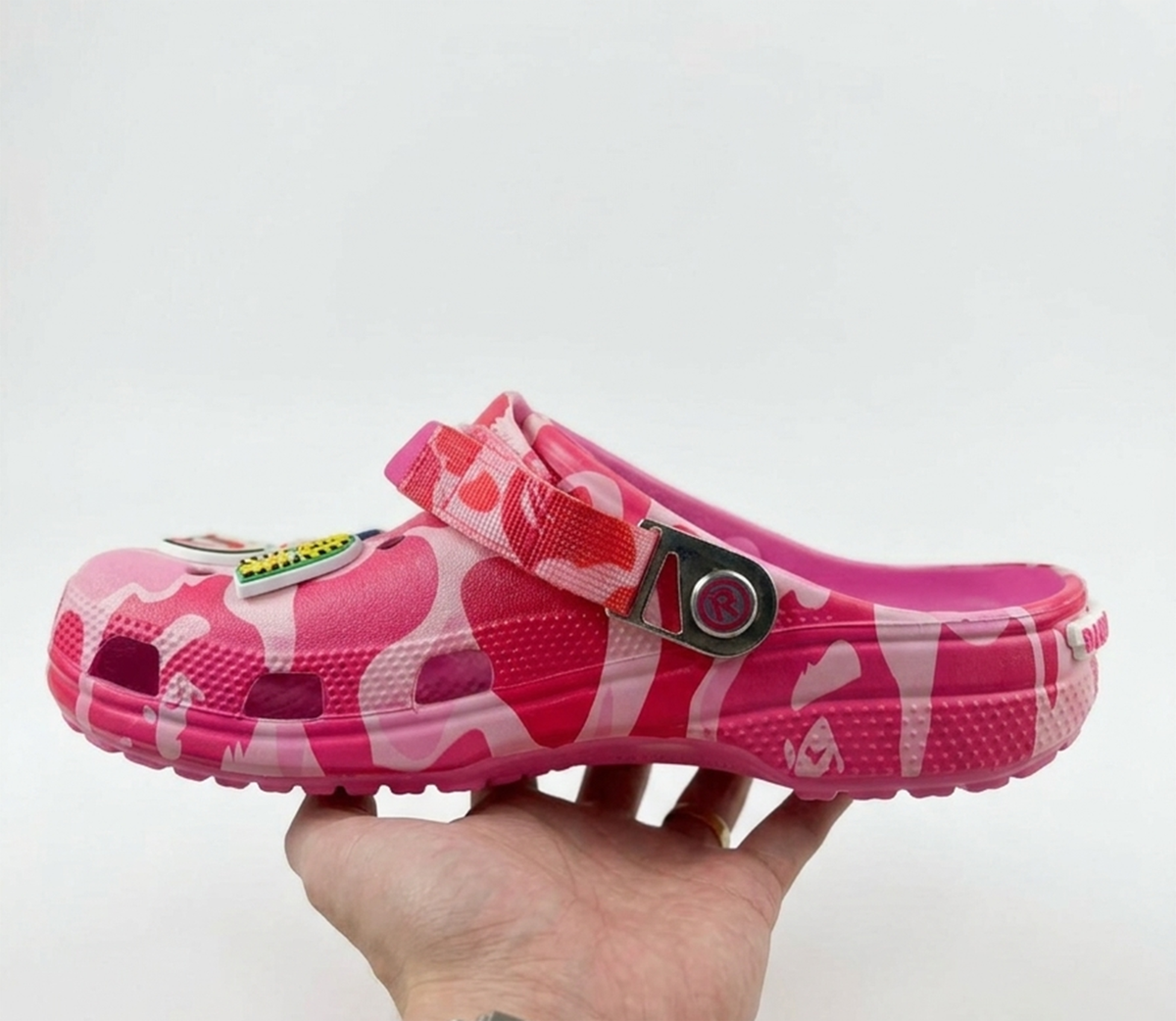 Pink BAPE (Bathing Ape) x CROCS - New Size M4-M10 | eBay