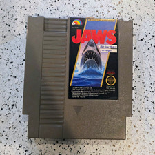 LJN Jaws Video Game Cartridge Nintendo NES NTSC-U/C (US/Canada) 1987