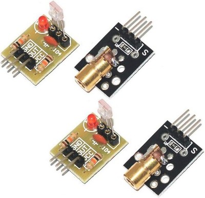 KY 008 Laser Transmitter Receiver Sensor Module Non-modulator Tube 2 Sets