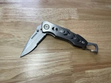 Leatherman C303 Pocket Knife w/ Carabiner, Blade Launcher, Retired, VERY NICE!