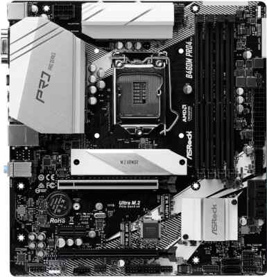 ASRock B460M PRO4 LGA 1200 Intel B460 SATA 6Gb/s Micro ATX Intel