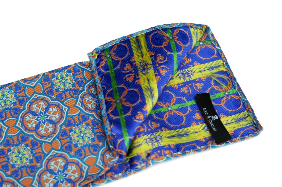 Cuadrado de Bolsillo Lord R Colton Masterworks - Trujillo Naranja Seda - $75 Minorista Nuevo Foto 2 de 3