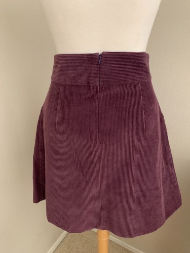 Mon Petit Oiseau Corduroy Cotton Purple Skirt Size 6 NWT - Picture 3 of 4