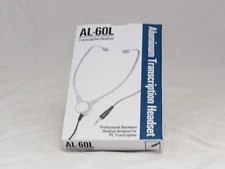 ECS AL-60L AL60L Aluminum Stethoscope Style Transcription Headset 19-3