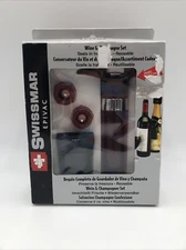 SWISSMAR EPIVAC Wine And Champagne Saver Complete Boxed Set