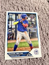 2023 Topps Pro Debut PD183 Manuel Beltre Dunedin Blue Jays Baseball