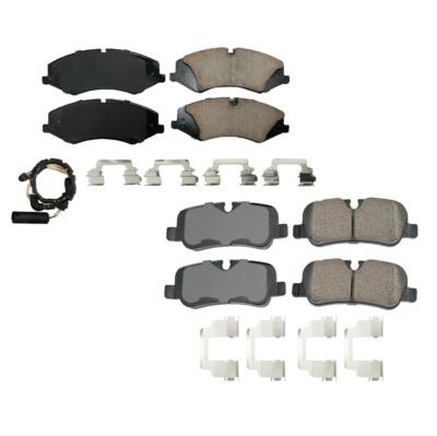 Akebono Euro Front and Rear Ceramic Brake Pad Kit For Land Rover Range ...