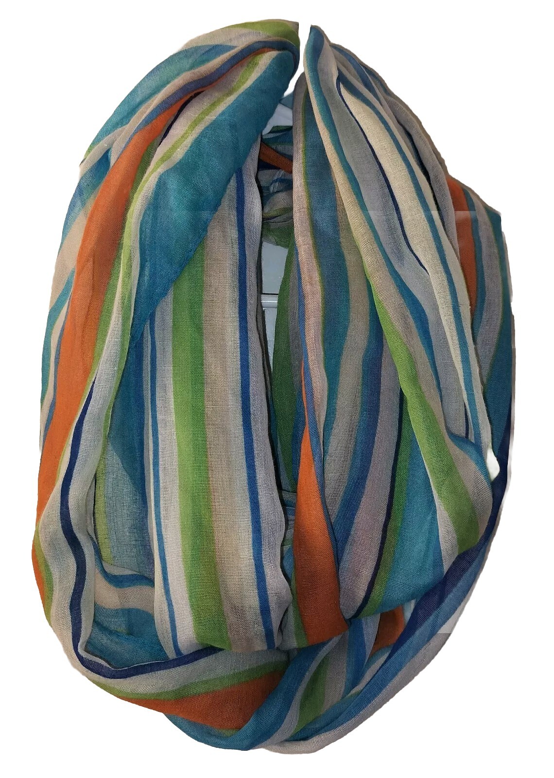 Loop Hoop Long Infinity Scarf Lightweight