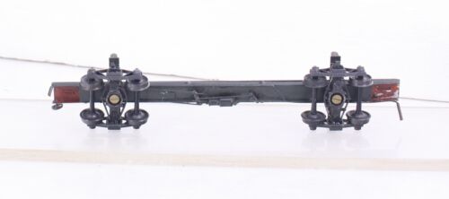 HO Scale Brass NWSL Far East Distributors 43’ Skeleton Log Car W/ Kadee Trucks - Picture 5 of 6