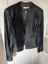 J Brand Fur Jacket Black Medium