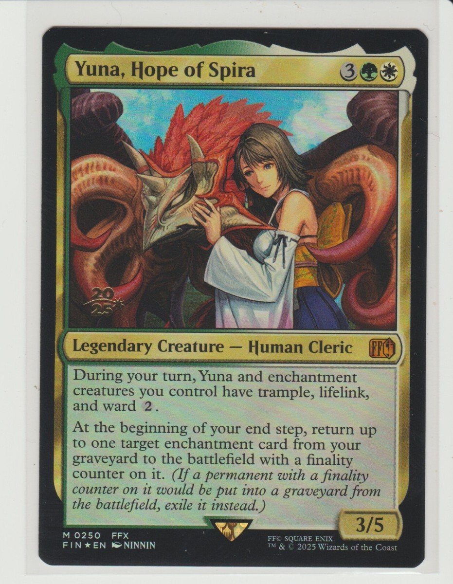 スピラの希望、ユウナ サージfoil Yuna, Hope of Spira サージFOIL)スピラの希望、ユウナ/Yuna, Hope of Spira《日本語