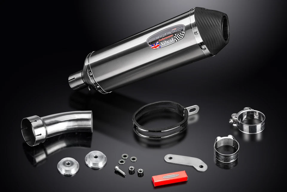 BMW R Nine T 2014-19 Delkevic Slip On 13.5" X-Oval Kit de silenciador de escape de acero inoxidable Foto 4 de 4