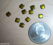 12pcs Tact Switch SMD Tactile membrane switch PUSH Button SPST-NO 4x4x0.8mm USA