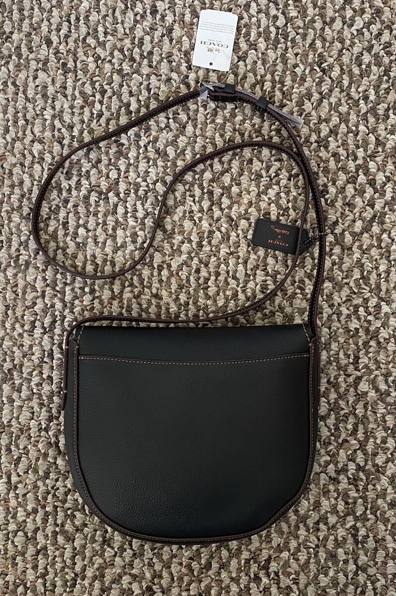 COACH X KEITH HARING HUDSON BLACK PEBBLE LEATHER COACH X KEITH HARING HUDSON BLACK PEBBLE LEATHER