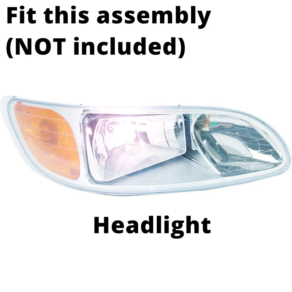 LED 6000K White Headlight Bulbs Lamp for Peterbilt Truck, OFF-ROAD Headlamps - Image 2 of 4