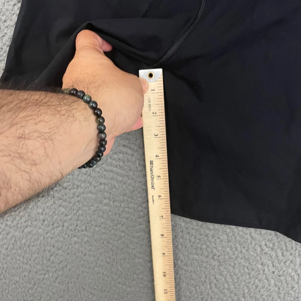 Pantalones cortos blancos Fox Active para mujer pequeños negros tiro alto ropa deportiva entrenamiento Foto 4 de 4