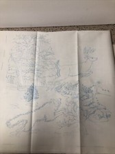Paint By Number on Fabric VTG Cameo 9052 Deer With Fox With Instructions