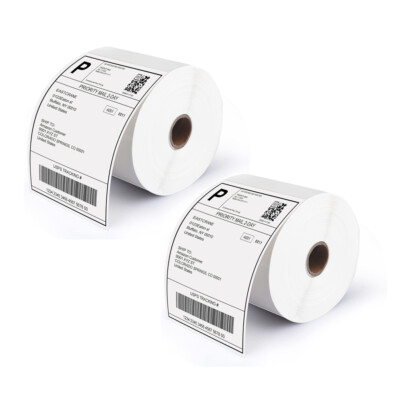 450 Per Roll 4"x6" Direct Thermal Shipping Labels For Zebra ZP450 - Foto 12