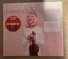 🎻 LINDSEY STIRLING Warmer in the Winter,CD,Exclusive+2 Extra Songs 🆕Sealed‼️