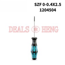 ONE Phoenix Contact Slotted screwdriver SZF 0-0.4X2.5 1204504 NEW