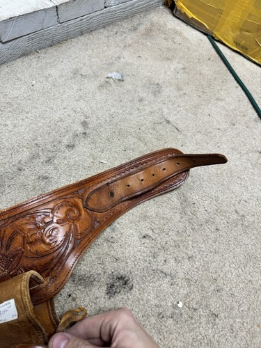 Western Holster Rig for Colt Single Action Army 40” Vintage ( One Of A Kind!! ) - Picture 16 of 24