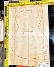 Flame Maple Guitar Making Carve Top Set Luthier Wood for Les Paul PRS style