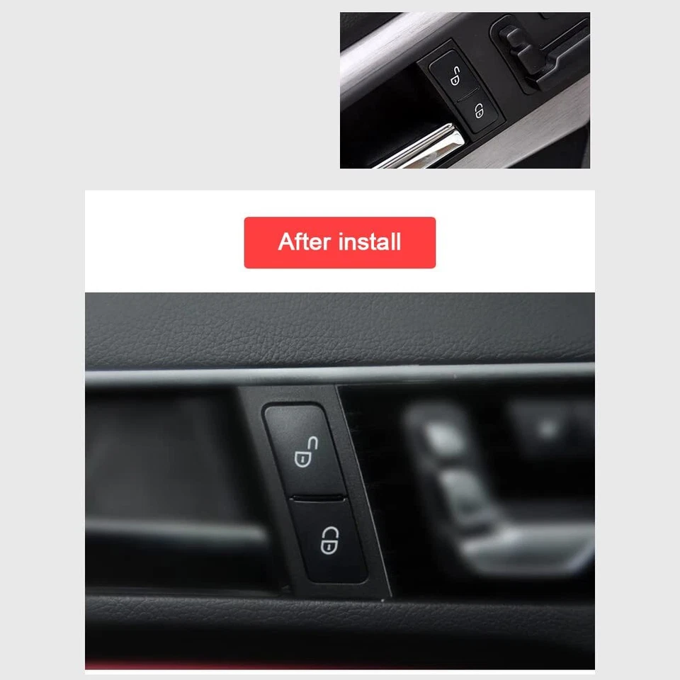 Door Lock Switch Button Driver SIDE For 08-13 Mercedes-Benz C350 C300 C63 AMG - Image 4 of 4