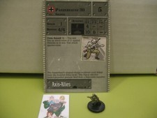  Axis  Allies Miniatures 1939-1945 Panzerfaust 30 with card 44/60 