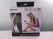 Craig Bluetooth Wireless Stereo Headset Headphone CBH508-OD-WH White NIB