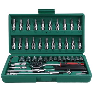 Mechanics Hand Tool Set Metric Wrench Screwdriver Combination Repair Tool Kit