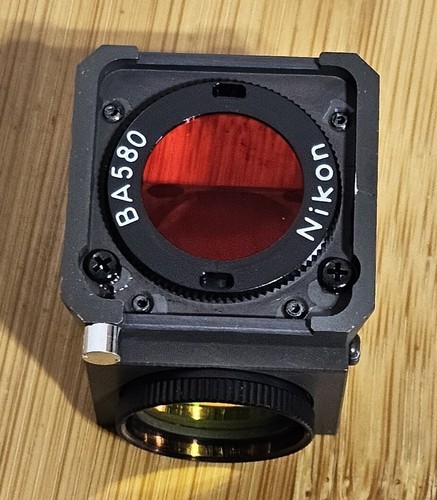 Cubo de fluorescencia microscopio Nikon DM580 G-1A - Imagen 4 de 5