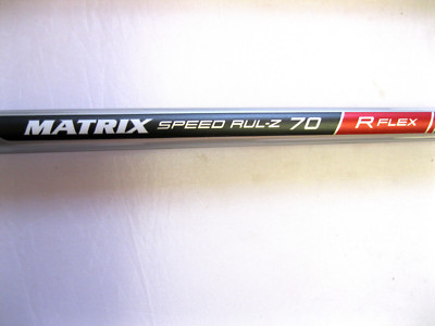 MATRIX SPEED RUL-Z HYBRIDWELLEN & ADAPTER Für Taylor Made