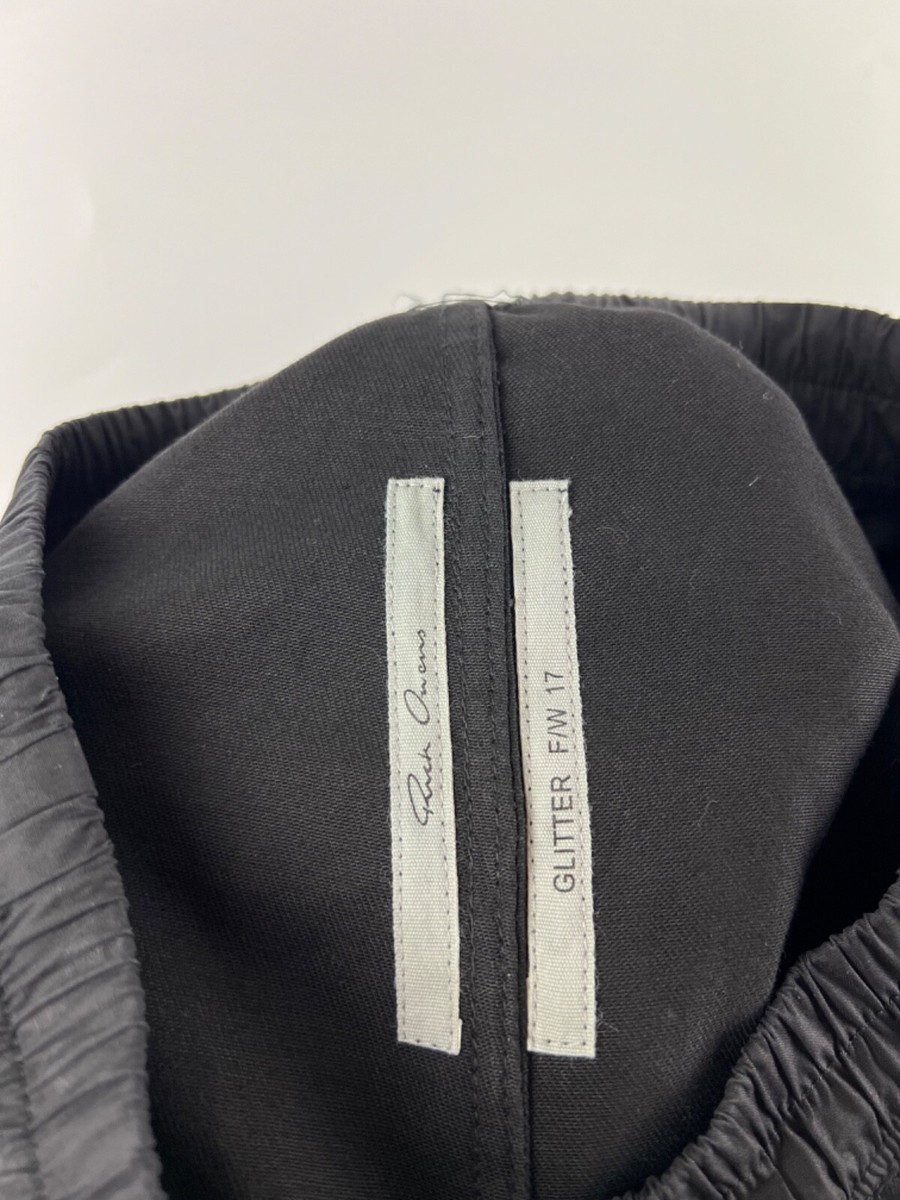 Rick Owens F/W 17 Glitter Cargo Pants Black Size IT50 | eBay