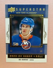 2023-24 Upper Deck Hockey Bo Horvat Honor Roll #HR-18 New York Islanders