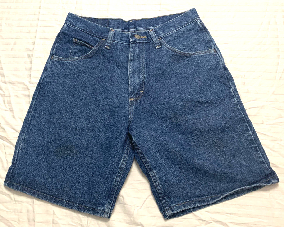 WRANGLER MENS JEANS COTTON SHORTS SIZE 30