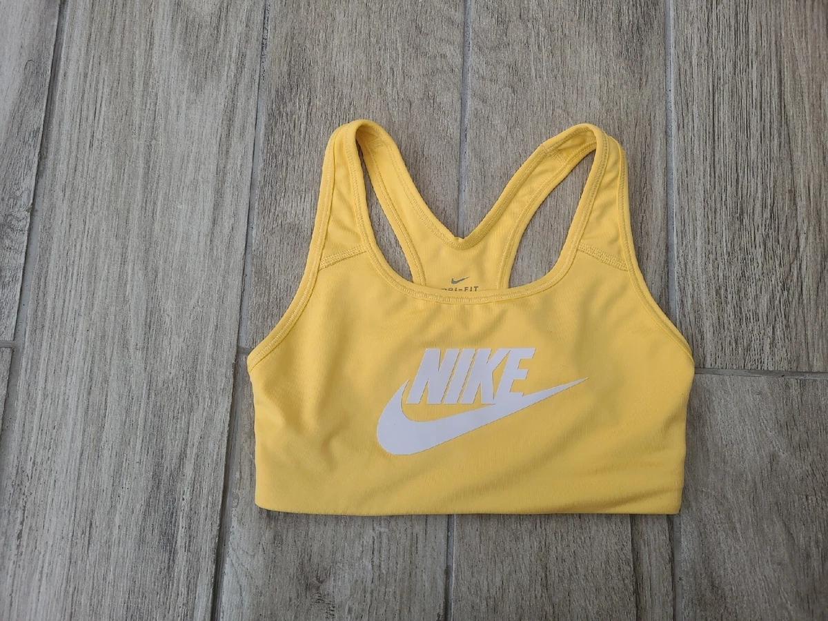 Nike Yellow Sports Bra Size 6 Excellent Condition eBay
