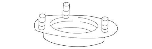 Montaje de soporte de suspensión para GM Chevrolet Oldsmobile 1997-2005 (N/P 22200754)