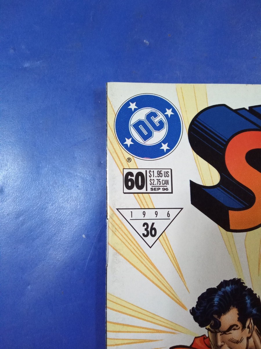 Superman: The Man Of Steel #60 ( September 1996 ) Bagged And