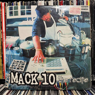 MACK 10 - THE RECIPE (VINYL 2LP) 1998!! RARE!! ICE CUBE + SNOOP +