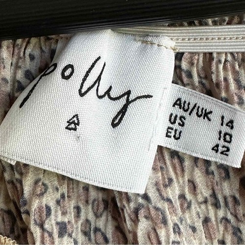 Princess Polly Kyson Leopard Print Off Shoulder Top - Picture 4 of 5
