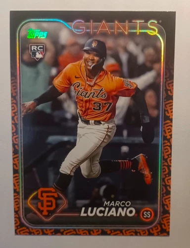 2024 Topps Series 1 Marco Luciano Rc Team Border Parallel SP