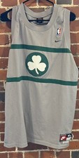 Boston Celtics LOT Vintage Paul Pierce Nike Jersey and Hat Combo Men XL NBA Gray