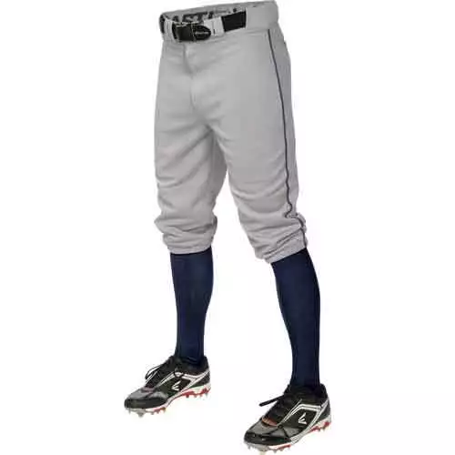 Easton Pro + Knicker Style Adult Men's Piped Braided Baseball Pants A167105 - Picture 10 of 15